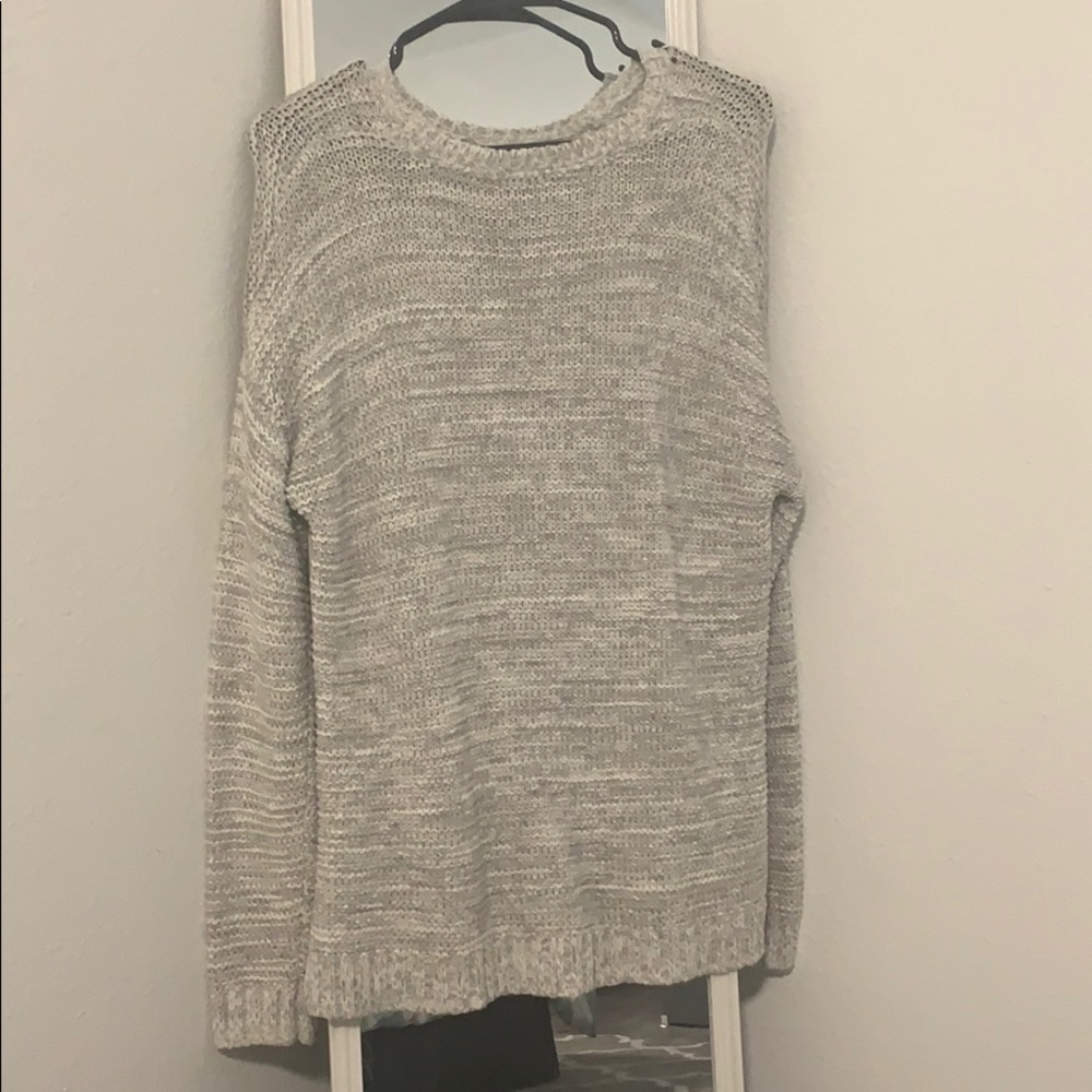 Grey sweater